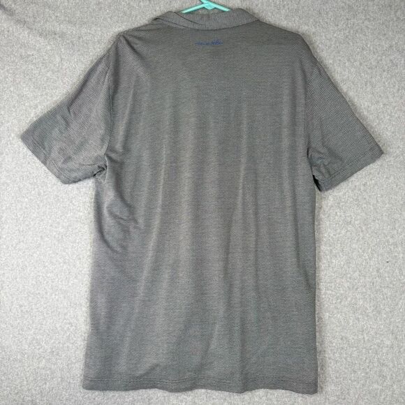 Travis Mathew Mens Size Large Pullover Golf Shirt Polo Gray Short Sleeves - Picture 6 of 8